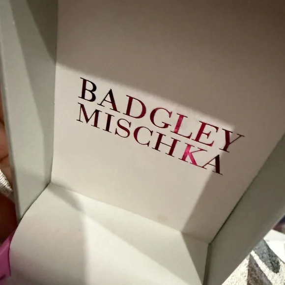 Badgley Mischka rhinestone Silver Chain Watch - Picture 6 of 7